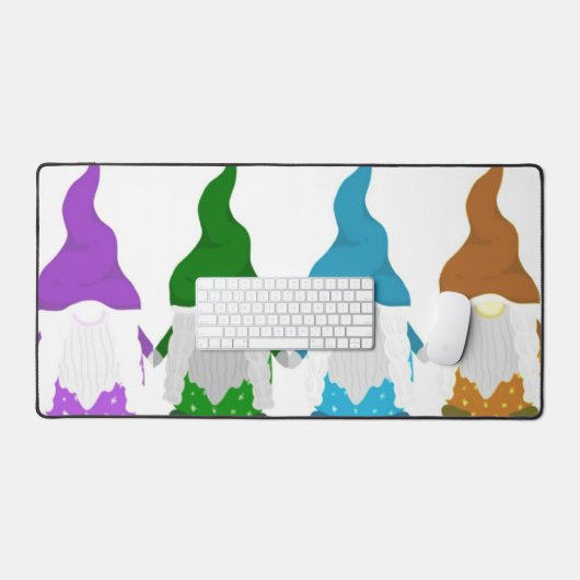 Gnomes Mat de bureau (Clavier et souris)