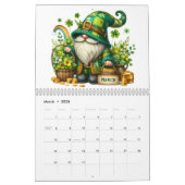 Gnomes mignons en Casquette 2026 Calendrier - Ador (Mar 2026)