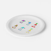 Gnomes Papieren Bordje (Gekanteld)