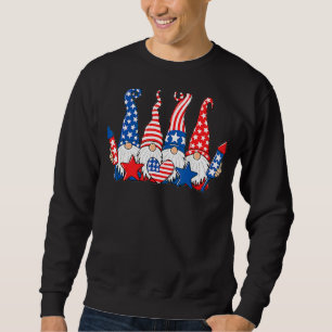 Gnomes patriottic amerikaanse vlaggeklompen , vier trui