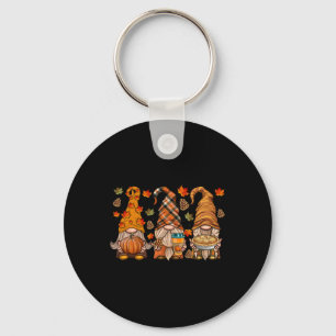 Gnomes Pumpkin Spice Coffee Latte Herfst Herfst da Sleutelhanger