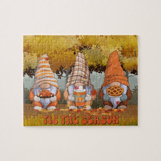 Gnomes Thanksgiving Puzzle (Horizontal)