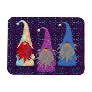 Gnomes Trio Magnet
