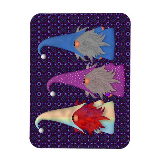 Gnomes Trio Magnet (Vertical)