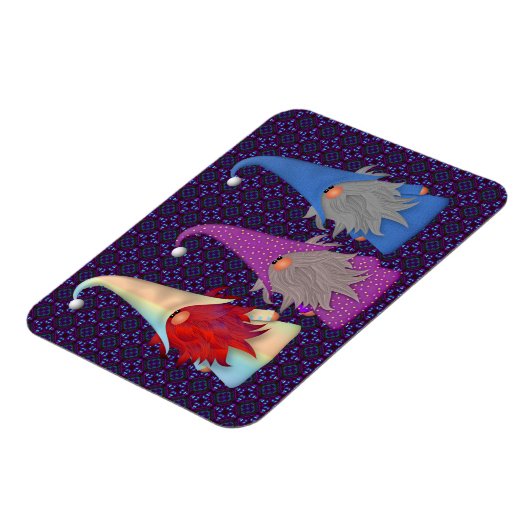 Gnomes Trio Magnet (Côté Gauche)