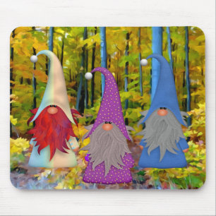 Gnomes Trio Mousepad Muismat