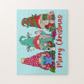 Gnomes Trio Puzzle Legpuzzel (Verticaal)