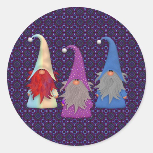 Gnomes Trio Stickers (Voorkant)