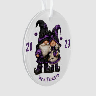 Gnomes violets d'Halloween Il n'y a aucun gnome co