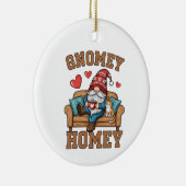 Gnomey homey gnome at home design keramisch ornament (Rechts)