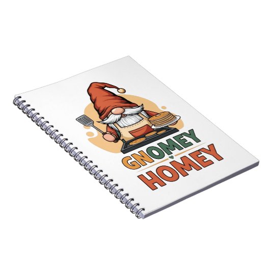 Gnomey homey pannenkoeken ontwerp notitieboek (Rechterzijde)