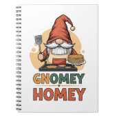 Gnomey homey pannenkoeken ontwerp notitieboek (Voorkant)