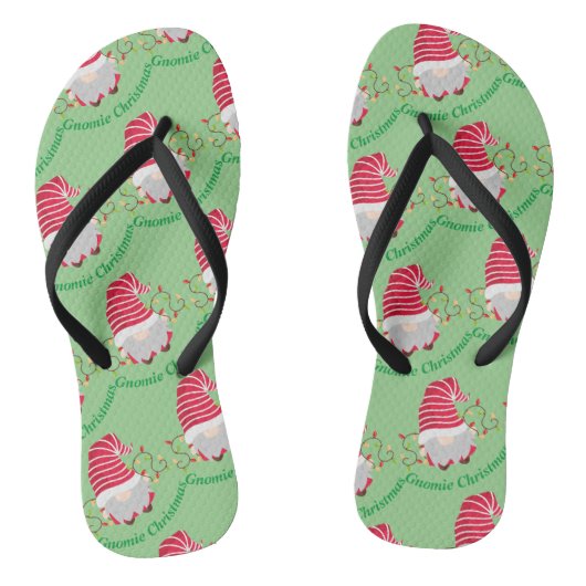 Gnomie Christmas Tongs de Flip (Semelle)