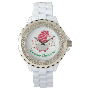 Gnomie kerstpas horloge