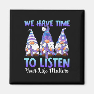 Gnomies We hebben tijd om te luisteren naar je lev Magneet