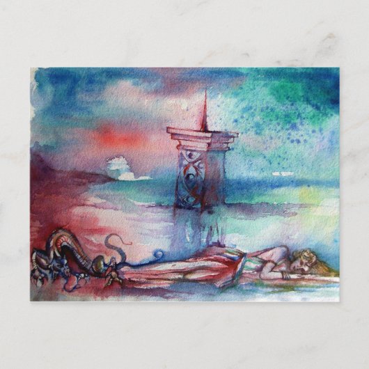 GNOMON EN MERK BRIEFKAART (Voorkant)