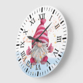 Gnoom in de sneeuwklok grote klok (Hoek)