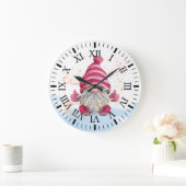 Gnoom in de sneeuwklok grote klok (Huis)