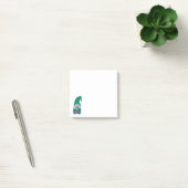 Gnoom met een cactus post-it® notes (Kantoor)