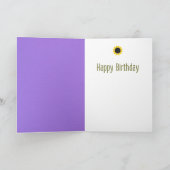 Gnoom op de Paarse Kaart van Birthday (Binnen)