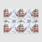 Gnoom op pijnbomen tissuepapier (Voorkant)