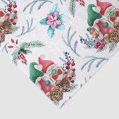 Gnoom op pijnbomen tissuepapier (Detail)