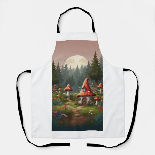 Gnoom & paddenstoel magie schort (Voorkant)
