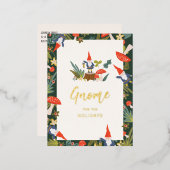 Gnoom voor de Feestdagen Gold (Voorkant / Achterkant)