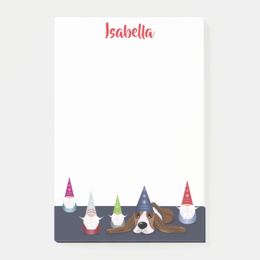 Gnoom voor de Feestdagen Post-it® Notes (Voorkant)