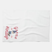 Gnoom voor de Feestdagen Theedoek (Horizontaal)