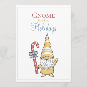 Gnoom voor de feestelijke kerstkaart van de Feestd