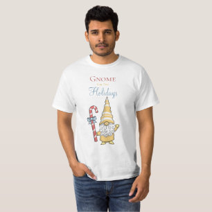 Gnoom voor de feestelijke kersttjirt van de Feestd T-shirt