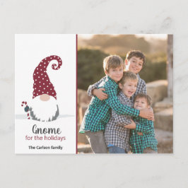 Gnoom voor het ontwerp van de Feestdagen Scandinav Briefkaart