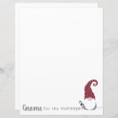 Gnoom voor het Scandinavische Vakantie-ontwerp (Voorkant / Achterkant)