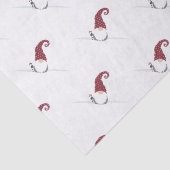 Gnoom voor het Scandinavische Vakantie-ontwerp Tissuepapier (Detail)