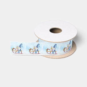 Gnoom voor kerst Gedecormeerde Sleigh Lint