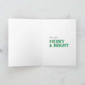 Gnoome kerstWenskaart Feestdagen Kaart (Binnen)