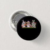 Gnoompaasuitrusting met tandvlees- en eierboeren ronde button 3,2 cm (Voorkant /achterkant)