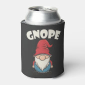 Gnope niet Vandaag Grappig Gnome Lovers Blikjeskoeler (Blikje Voorkant)