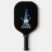 GNOPE Nordic Gnome Elf Scandinavische Tomte Zweeds Pickleball Paddle (Voorkant)