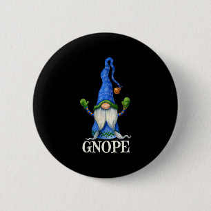 GNOPE Nordic Gnome Elf Scandinavische Tomte Zweeds Ronde Button 5,7 Cm