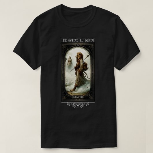 Gnostische Tarot Major Arcana Sabaoth T-shirt (Design voorkant)