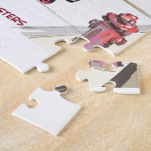 Gnu Leeftijd Hipsters Grappig Legpuzzel (Zijkant)