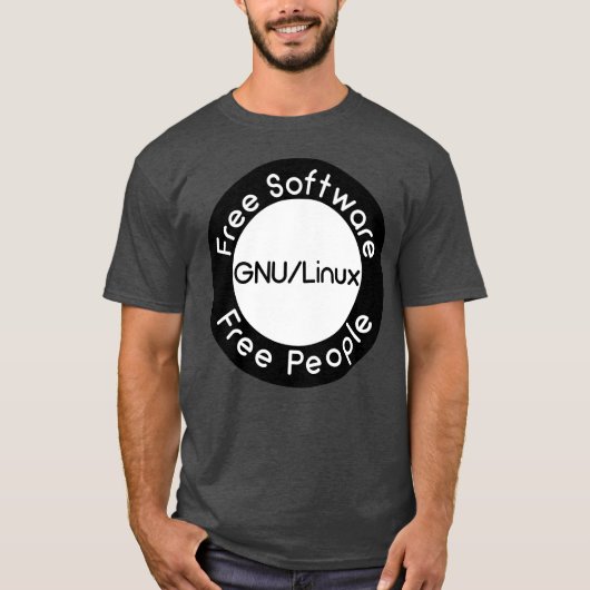 GNU/Linux T-shirt (Voorkant)