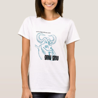 gnu w t-shirt