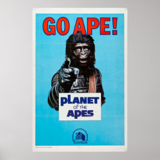 Go Ape  Planet Retro de film van Apes of Poster