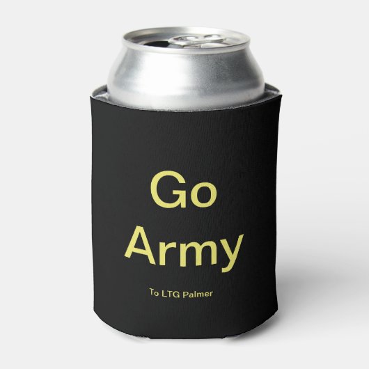 Go Army Beat Navy Beer Cozy Blikjeskoeler (Blikje Voorkant)