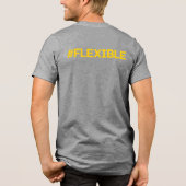 GO ARMY PRODUCTIONS Tri-Blend SHIRT (Achterkant)