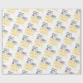 Go Army versloeg Navy Cadeaupapier (Vlak)