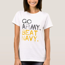 Go Army versloeg Navy T-shirt